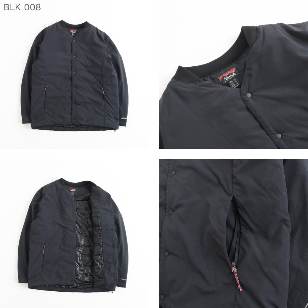 NANGA ナンガ ノーカラーソフトダウンカーディガン｜BORN FREE ONLINE SHOP