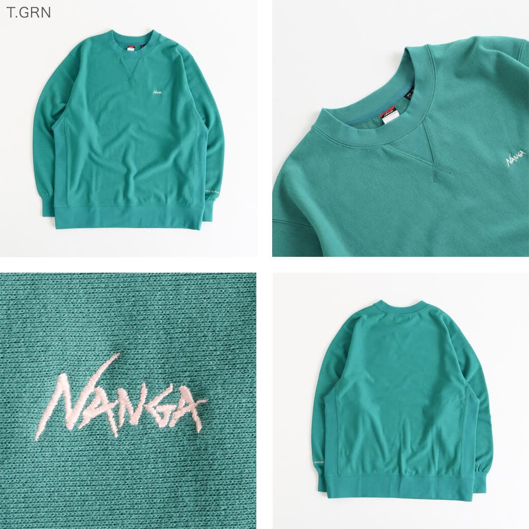 NANGA ナンガ ドライミックス テリー クルースウェット｜BORN FREE