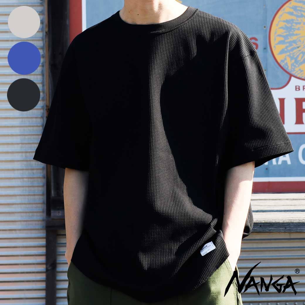 NANGA ナンガ エアフレックス ワッフル ショートスリーブ Tシャツ
