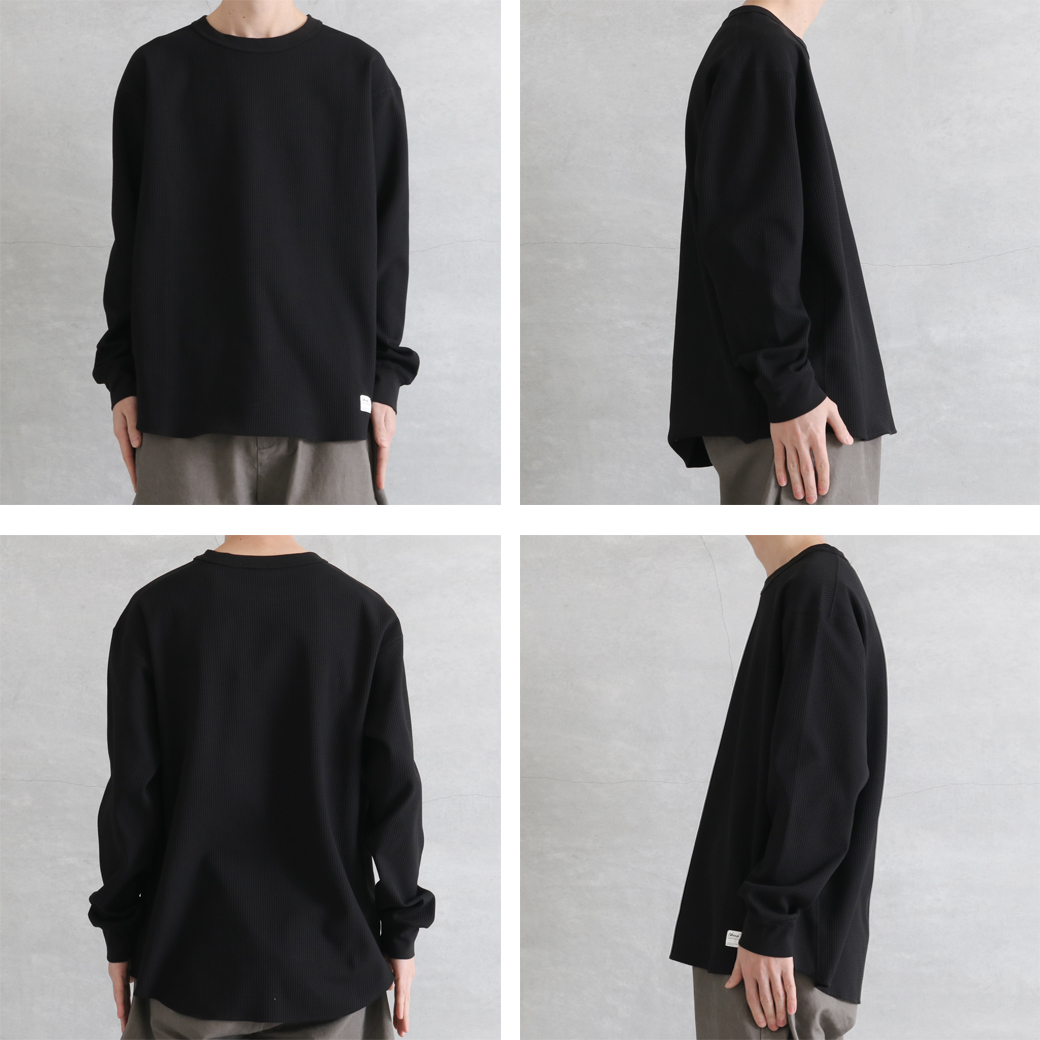 NANGA ナンガ エアフレックス ワッフル ロング スリーブ Tシャツ｜BORN