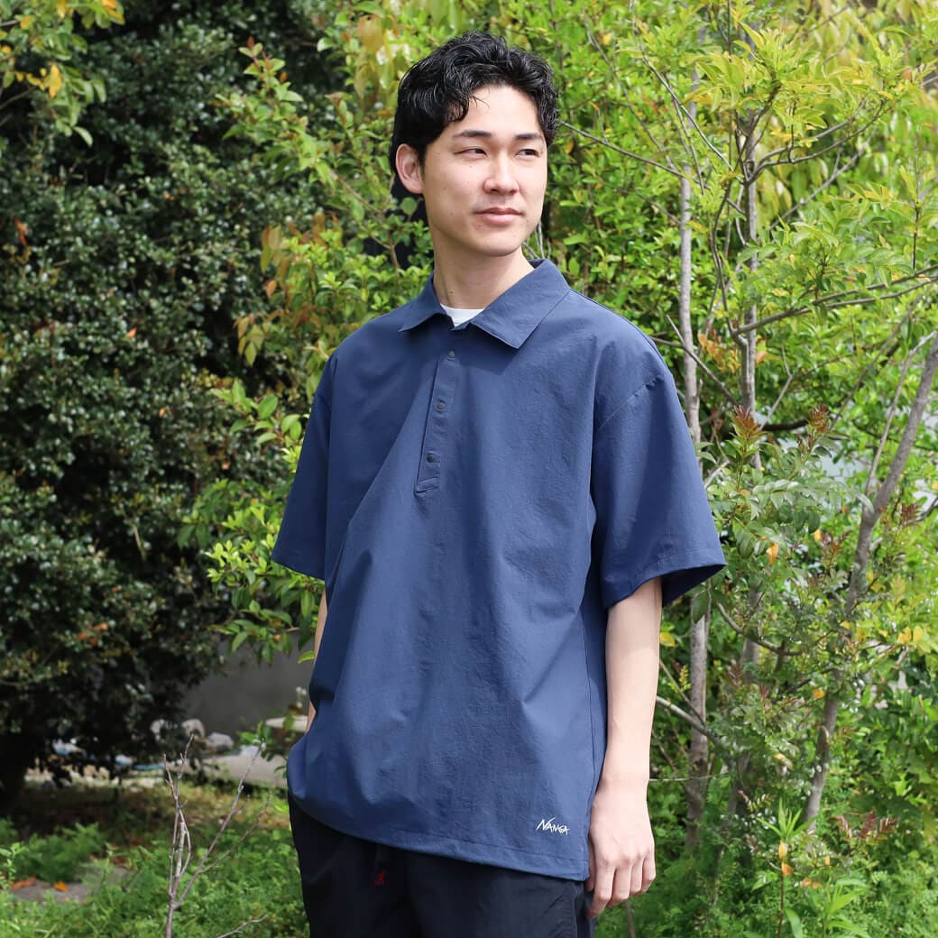 NANGA ナンガ ドットエア® コンフィー ポロシャツ