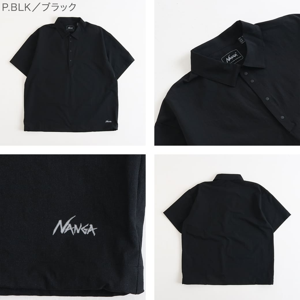 NANGA ナンガ ドットエア® コンフィー ポロシャツ｜BORN FREE ONLINE SHOP