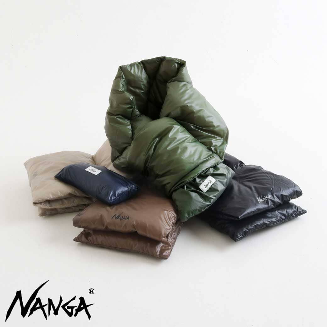 NANGA ナンガ ポータブル ライト ダウン マフラー｜BORN FREE