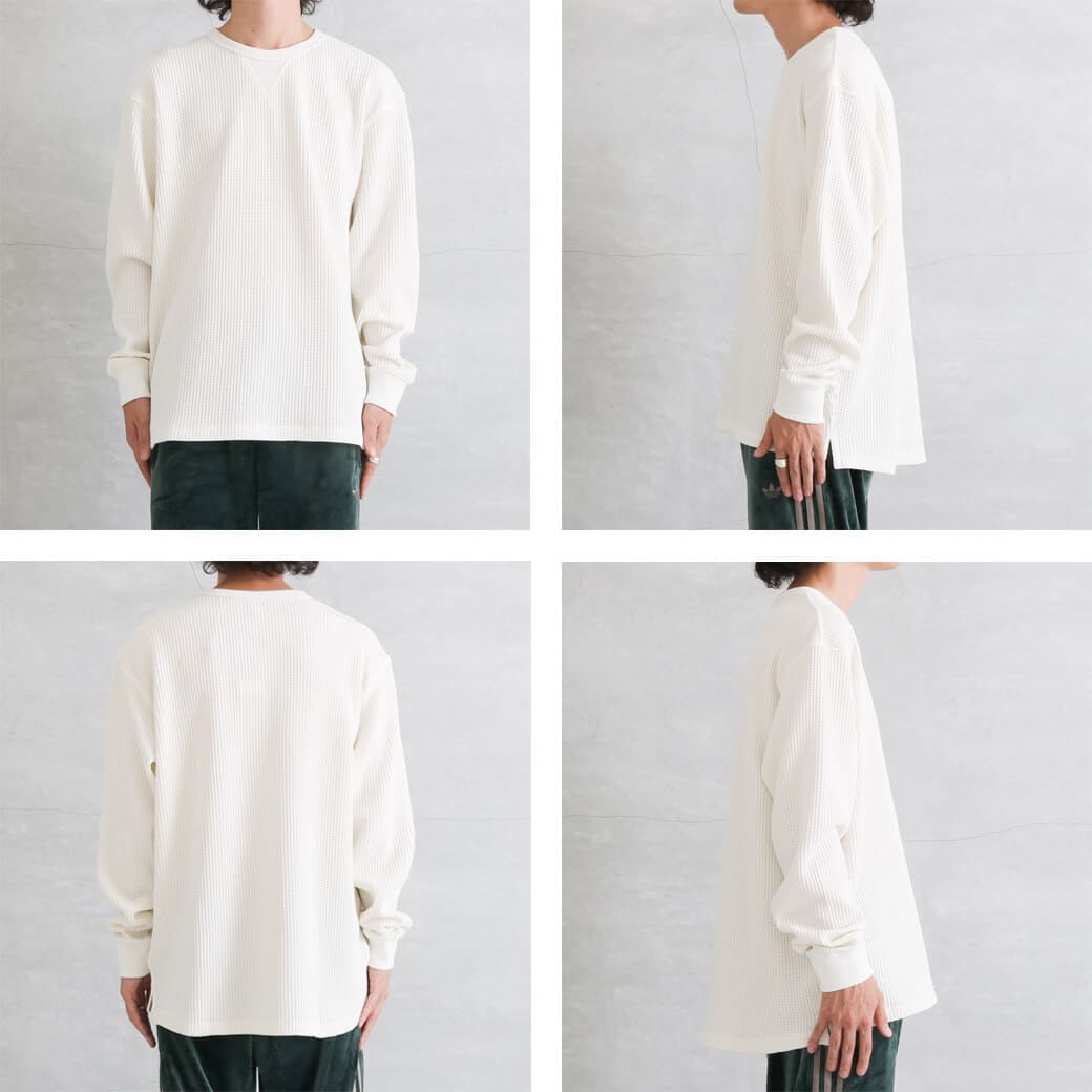 NANGA ナンガ エコハイブリッド ワッフル ロングスリーブTシャツ