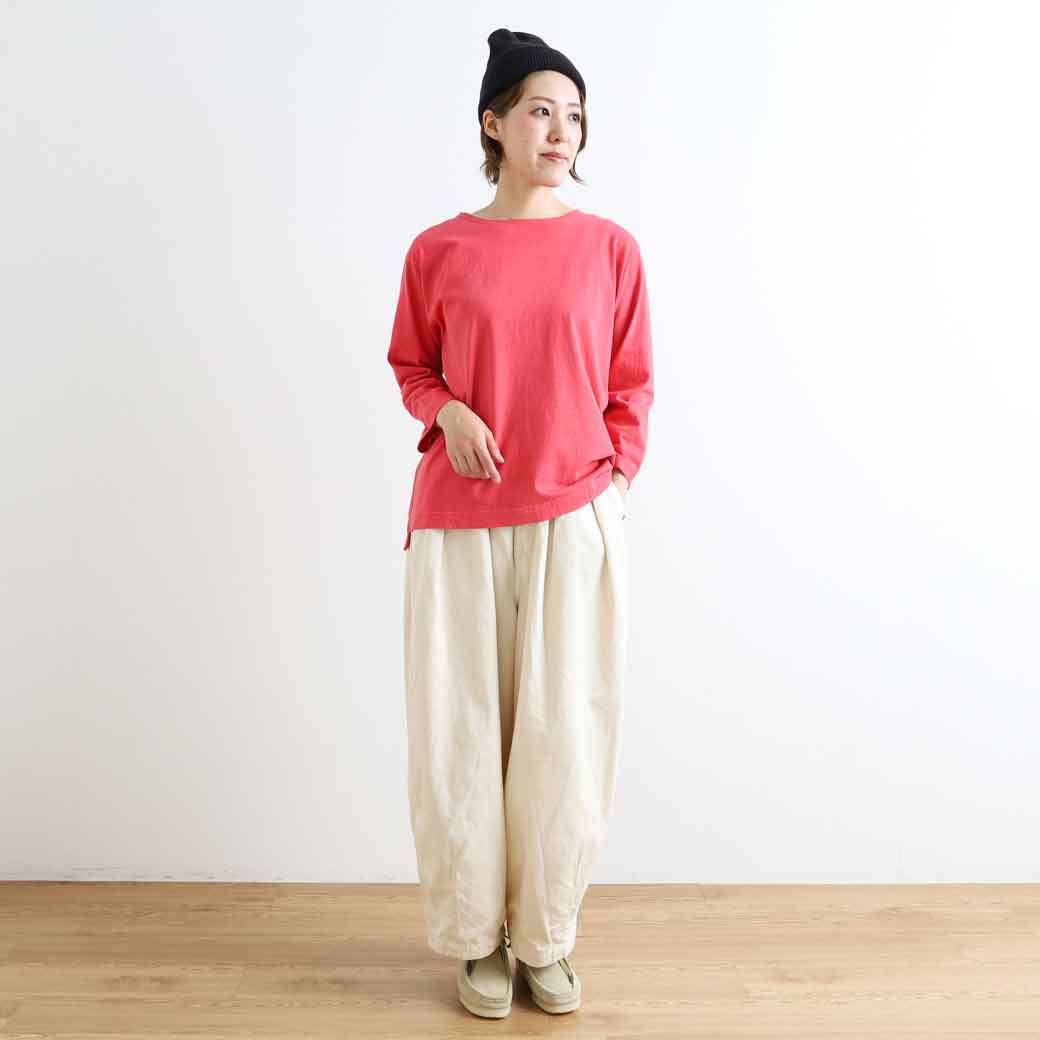 【福袋セール】 NATURAL トラッド天竺ボート ナチュラルランドリー LAUNDRY トップス
