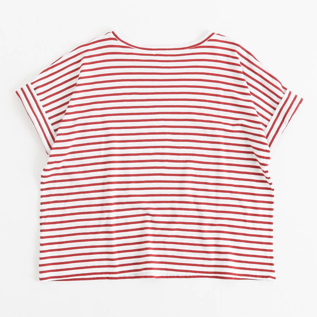 NATURAL LAUNDRY ナチュラルランドリー BDボーダードルマンT