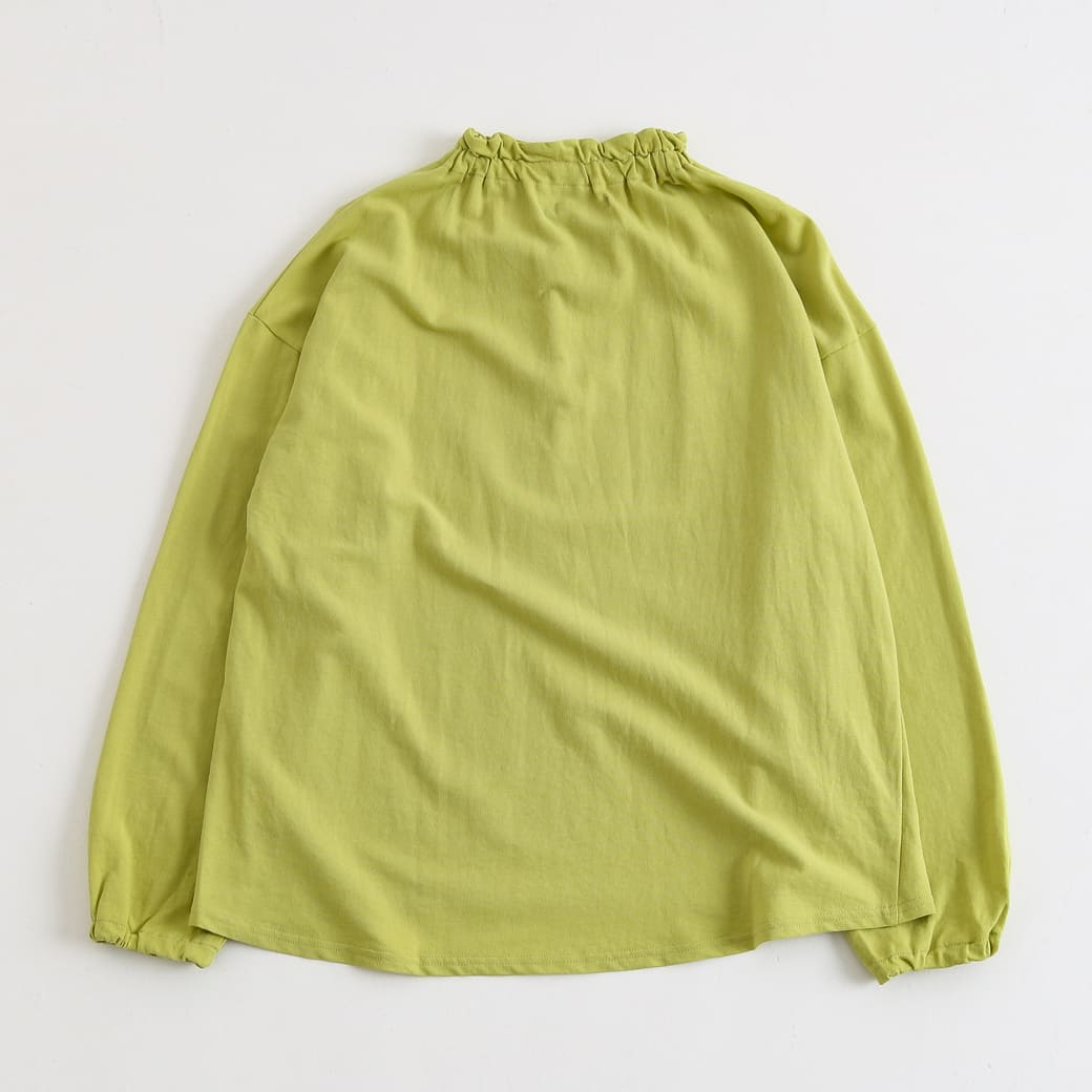 NATURAL LAUNDRY ナチュラルランドリー インレーギャザーネック