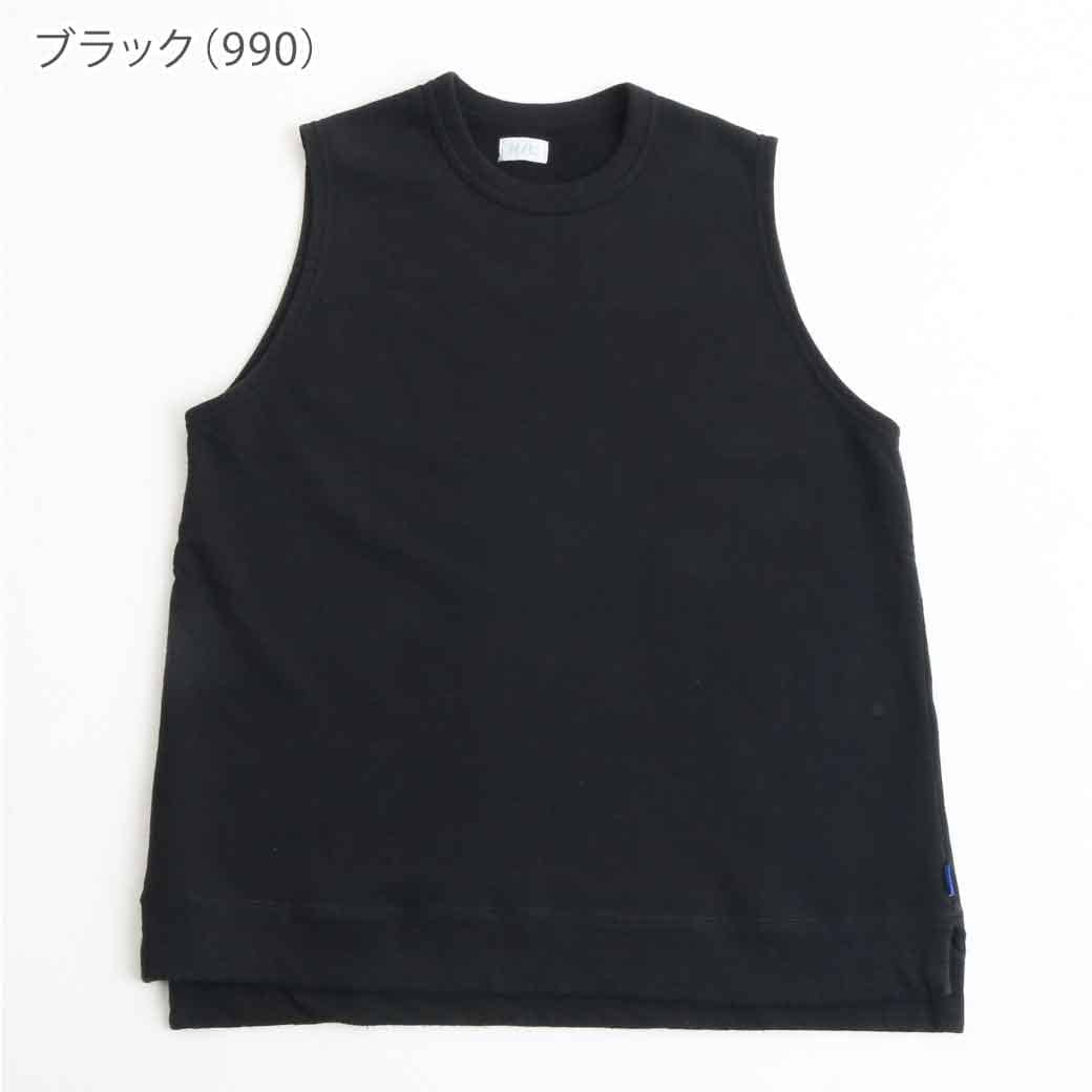 NATURAL LAUNDRY ナチュラルランドリー コットンリネン裏毛 スリット