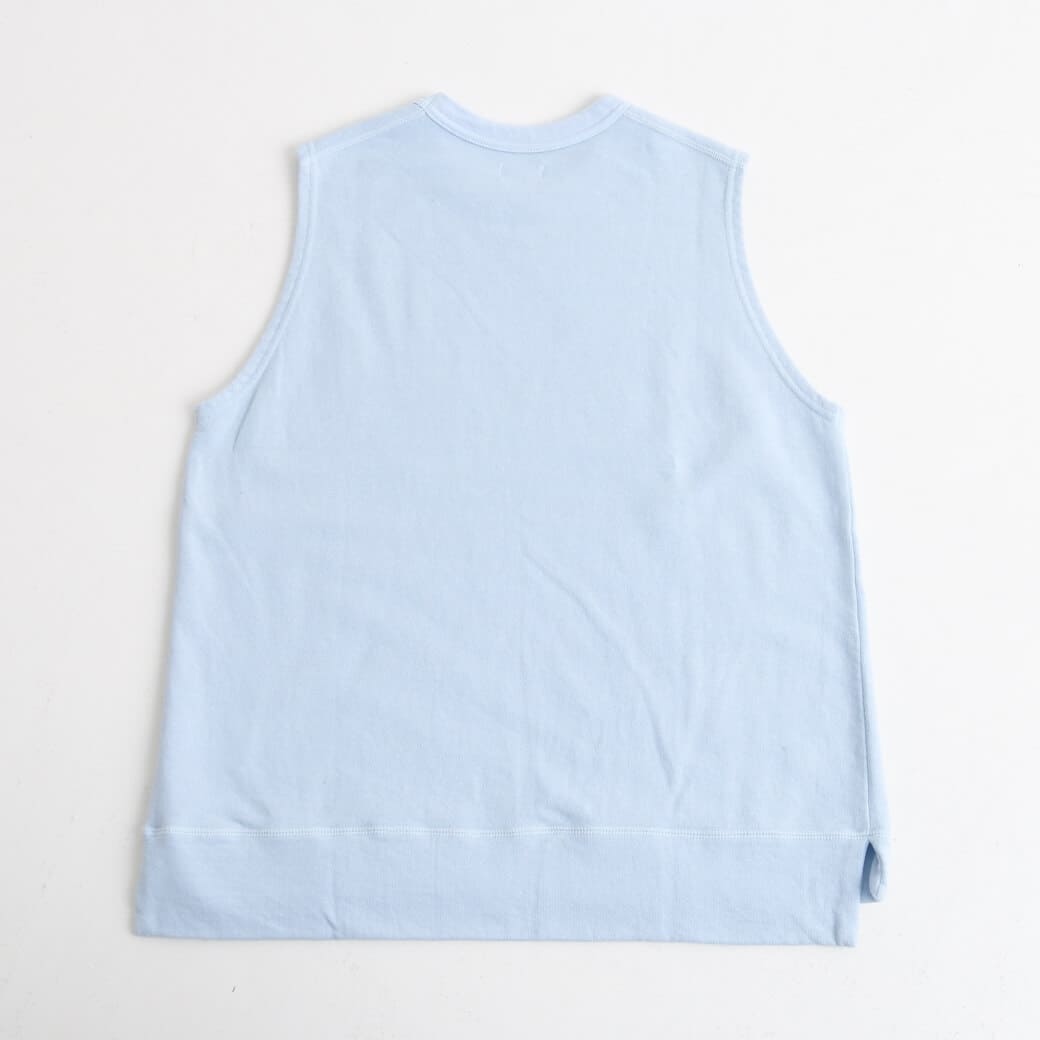 NATURAL LAUNDRY ナチュラルランドリー コットンリネン裏毛 スリット