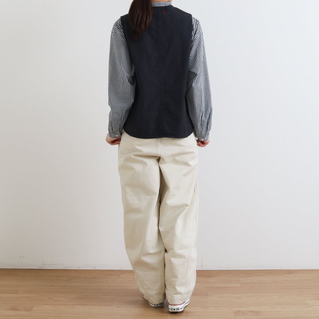 NATURAL LAUNDRY ナチュラルランドリー コットンウールラウンドテール