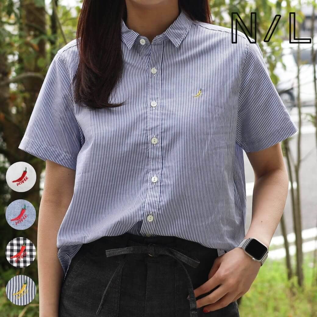 NATURAL LAUNDRY ナチュラルランドリーシャツ【試着のみ】 NATURAL LAUNDRY(ナチュラルランドリー）60フレンチリネン