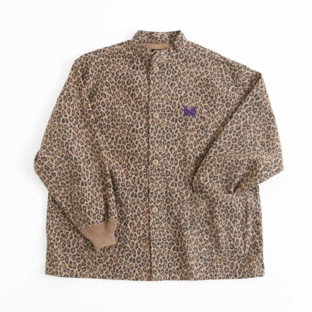 Needles ニードルズ アーミー シャツ ブラッシュド サテン｜BORN