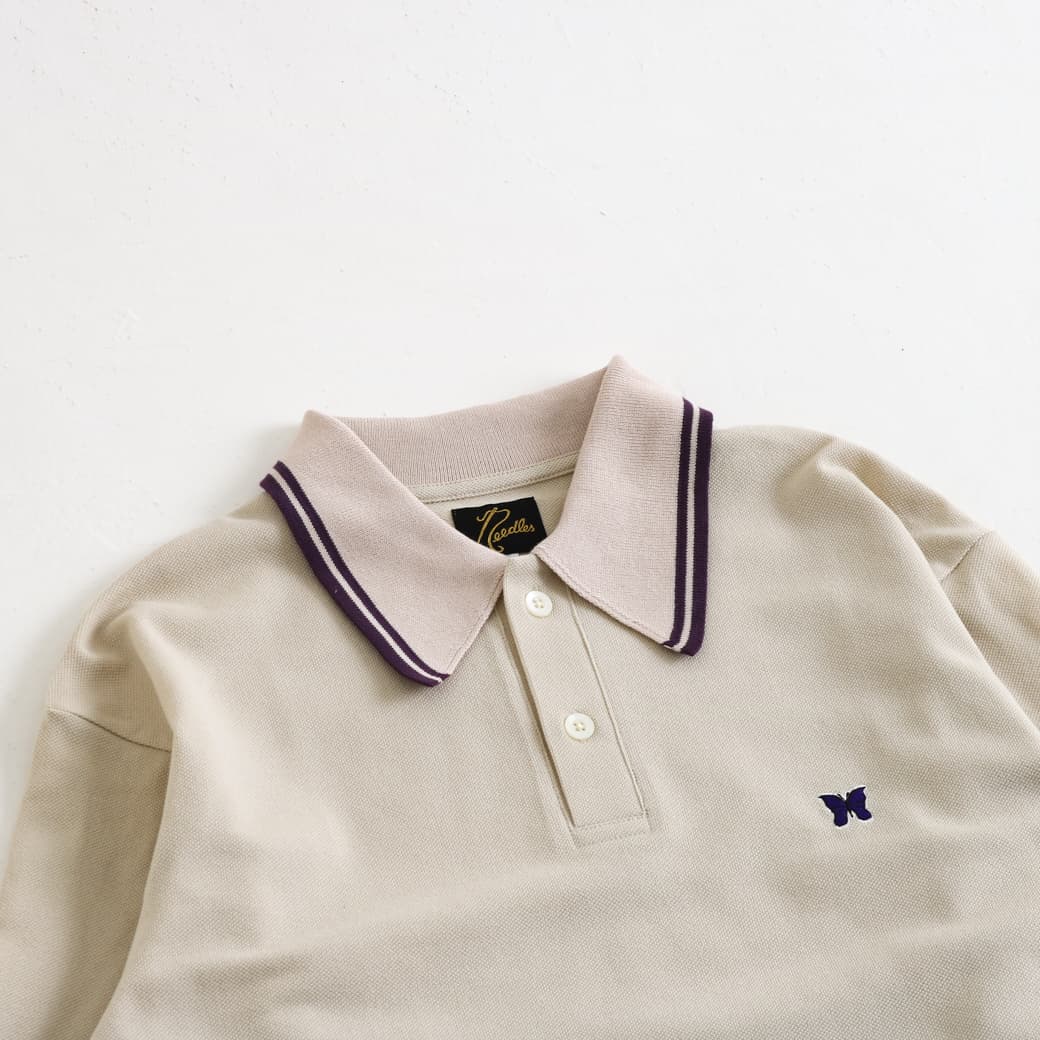 NEEDLES ニードルズ レギュラー カラー ポロ コットン ピケ｜BORN FREE