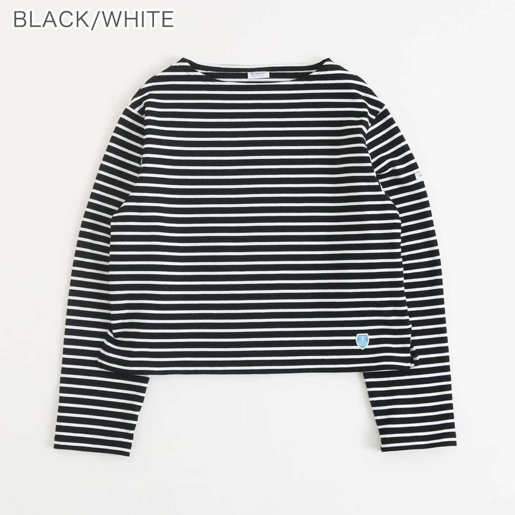 tシャツ ORCIVAL BOAT NECK L/S CROPPED P.O. レディース ORCIVAL tシャツ BOAT NECK LONG SLEEVE CROPPED P.O. ボート