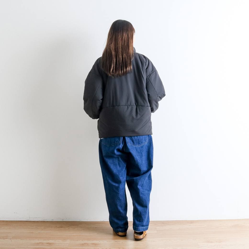 【フランス製 】アニエスベーオム　麻スタンドカラージャケット　ヴィンテージ L フランス製 】アニエスベーオム 麻スタンドカラージャケット