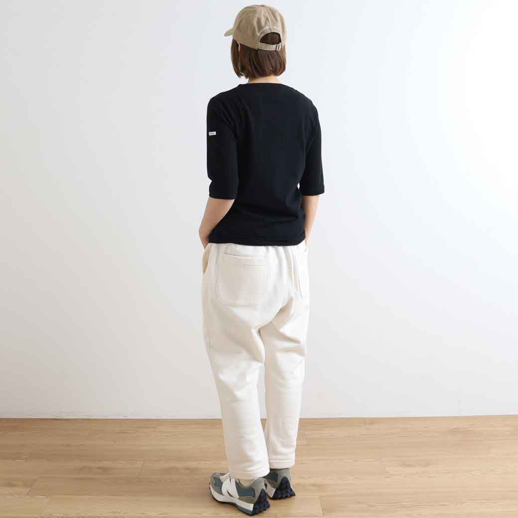 ORCIVAL オーシバル 40/2 ジャージー ボートネック ハーフスリーブ