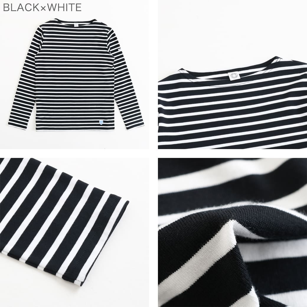 ORCIVAL オーシバル ボートネック ロングスリーブTシャツ｜BORN FREE