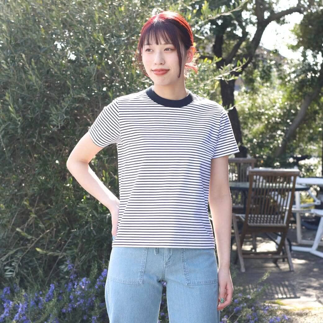 ORCIVAL オーシバル クルーネック 半袖 プルオーバー