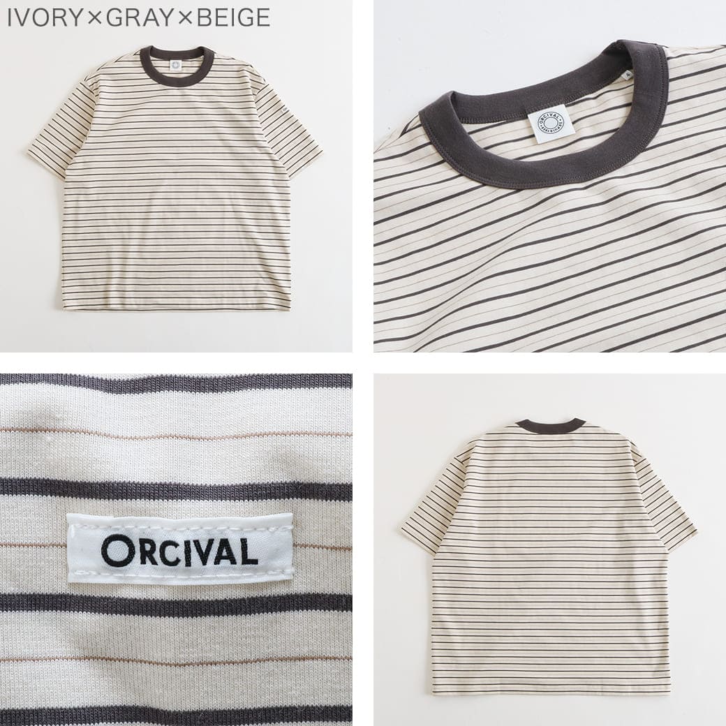 ORCIVAL オーシバル クルーネックショートスリーブプルオーバー｜BORN