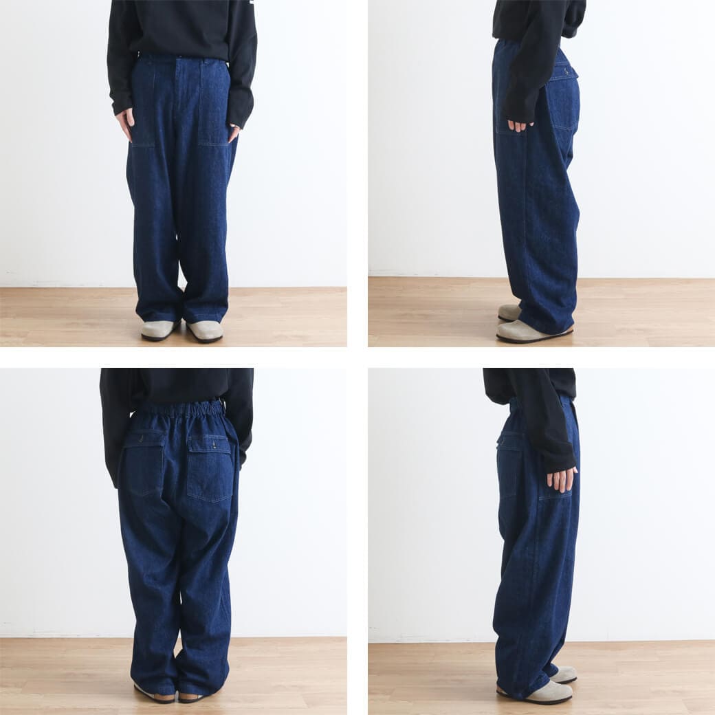 ORDINARY FITS オーディナリーフィッツ JAMES FATIGUE DENIM ONE WASH