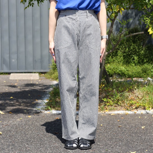 ORDINARY FITS オーディナリーフィッツ ランチパンツヒッコリー｜BORN