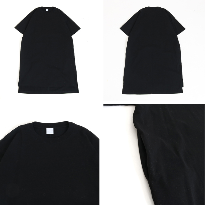 ordinary fits カットソーワンピース　ブラックサイズ0 ORDINARY FITS オーディナリーフィッツ ビーエス ワンピース