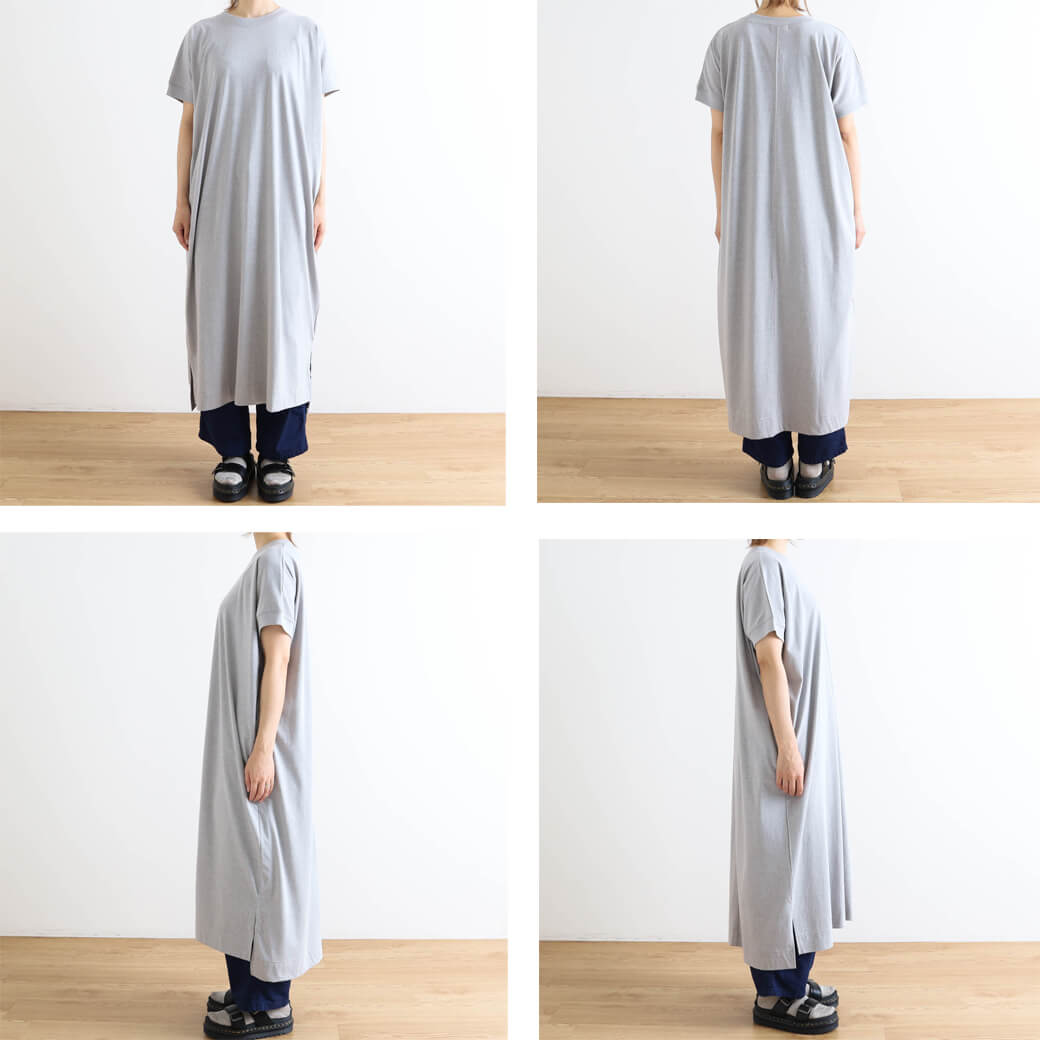 ordinary fits カットソーワンピース　ブラックサイズ0 ORDINARY FITS オーディナリーフィッツ RIB DRESS｜BORN FREE