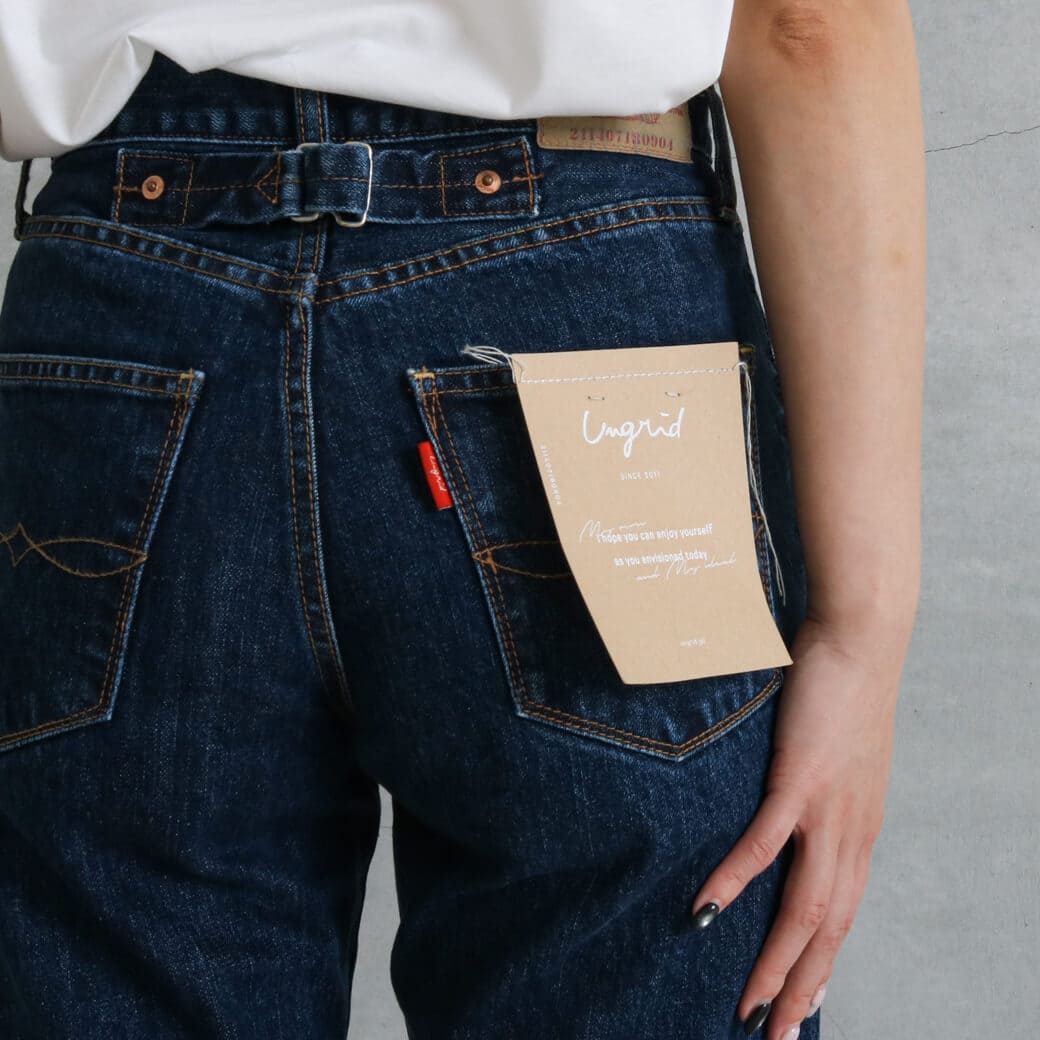 Ungrid アングリッド シンチバックルーズデニム｜BORN FREE ONLINE SHOP