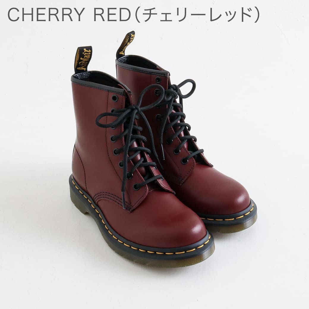 ドクターマーチン1460PASCAL FRONT ZIP CHERRY RED Dr. Martens Unisex 8-Eye Sinclair Zip Boots Cherry Red Arcadia