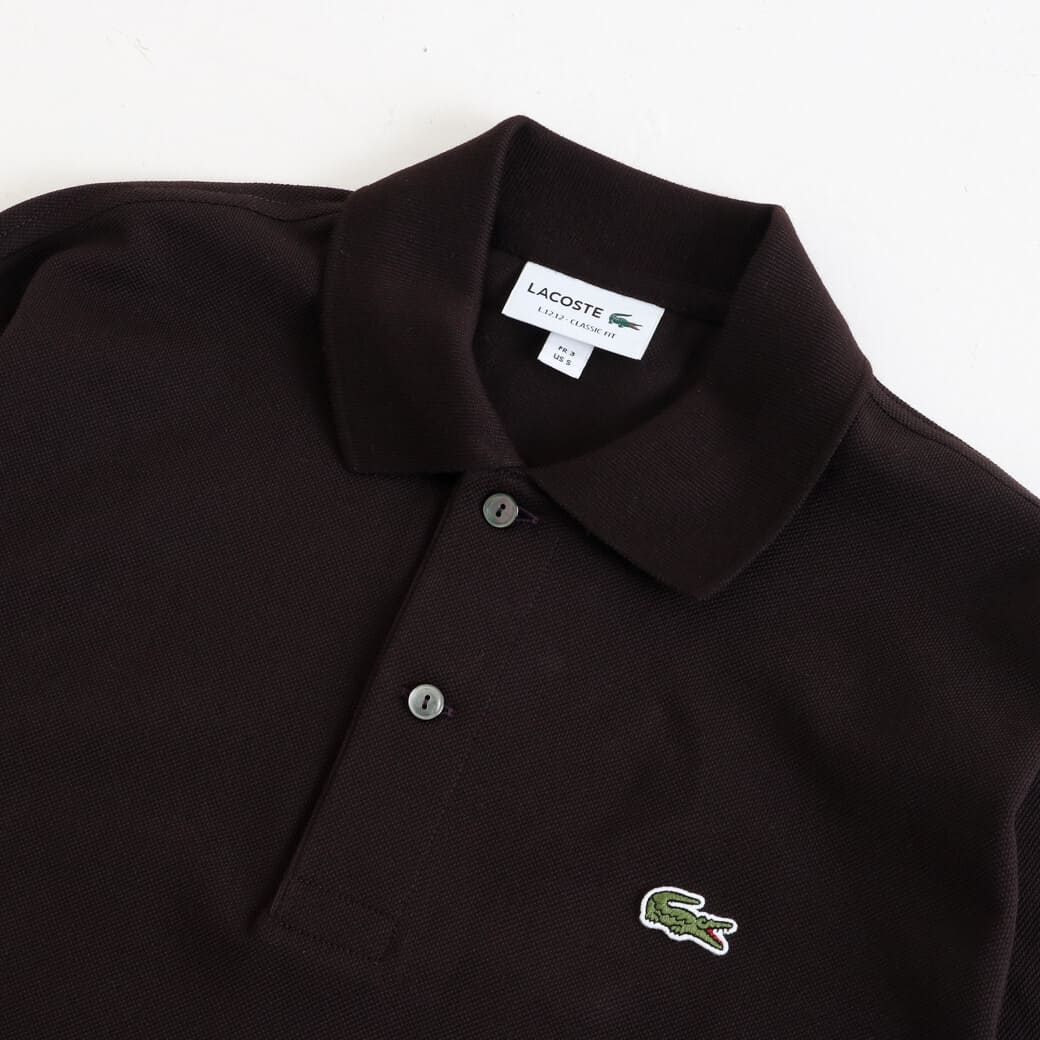 LACOSTE ラコステ L.12.12 ポロシャツ 無地 半袖｜BORN FREE ONLINE SHOP