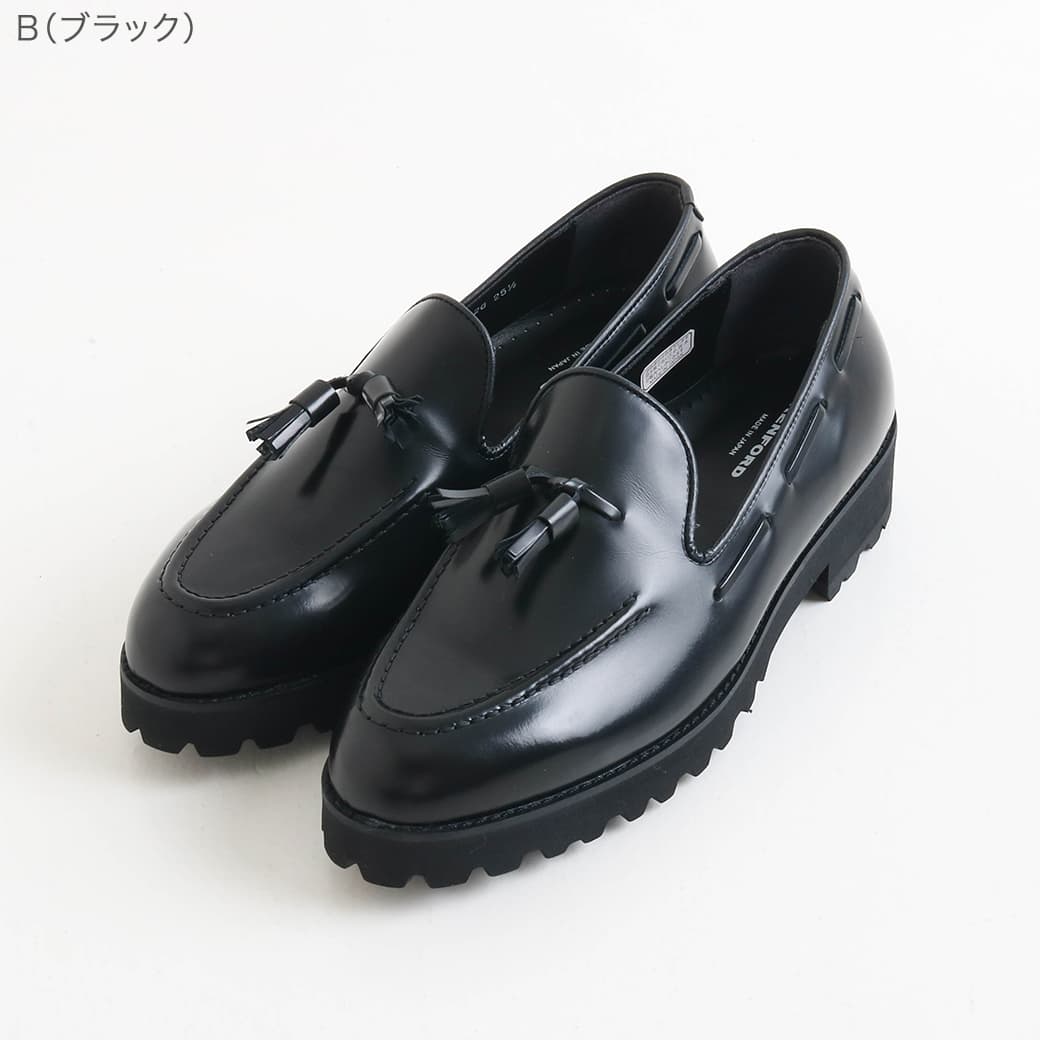 KENFORD ケンフォード タンク ソール タッセル ローファー｜BORN