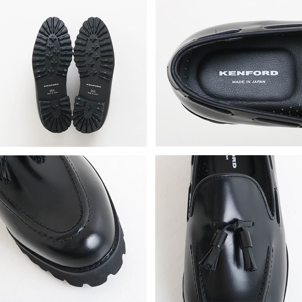 ✨人気✨ケンフォード KENFORD タッセルローファー【26】トラックソール KENFORD ケンフォード タンク ソール タッセル ローファー｜BORN