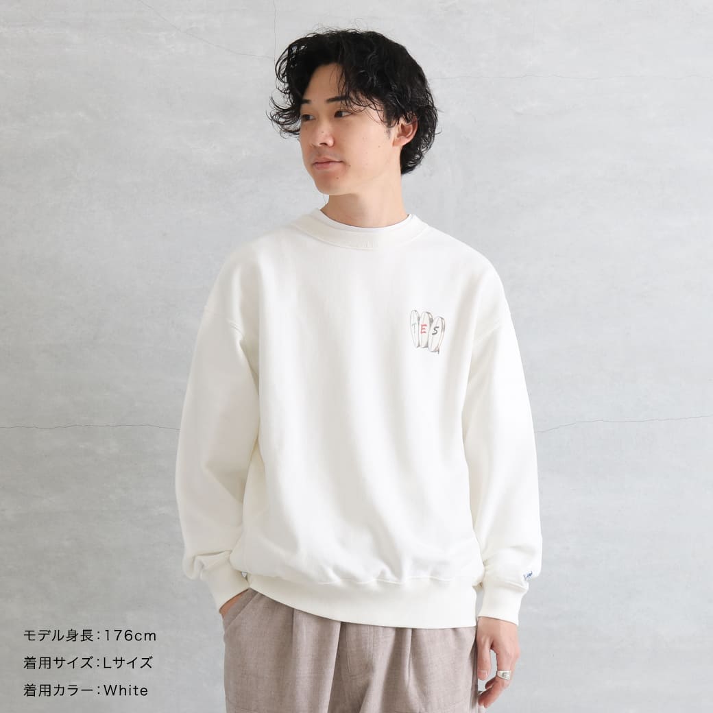 舘*ん様 sapeur サプール　ロッドマン　スウェット　ナチュラルホワイト　X 楽天市場】A Elegantes SAPEur サプール スウェット サイズ:L 23SS