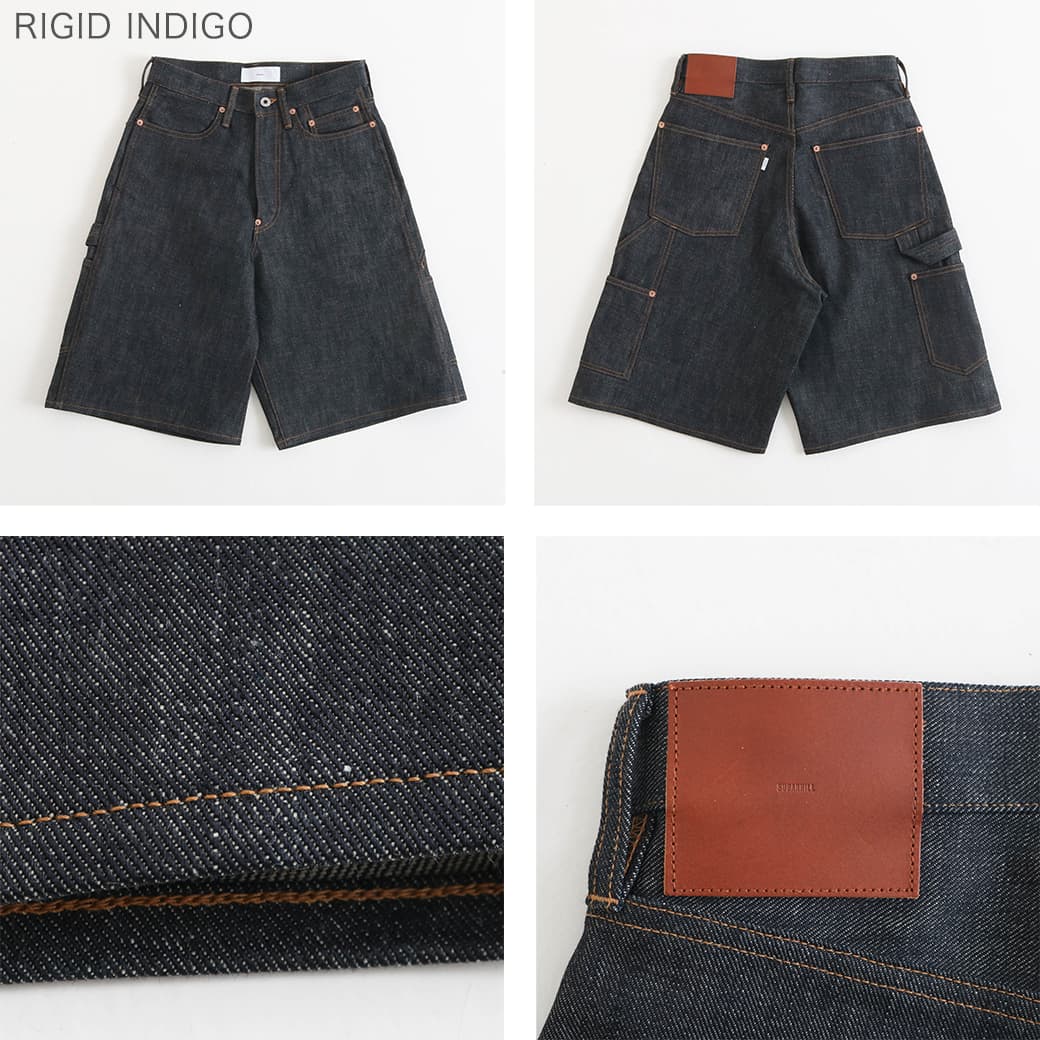 SUGARHILL シュガーヒル リジッドデニムバギートラウザーズ｜BORN FREE