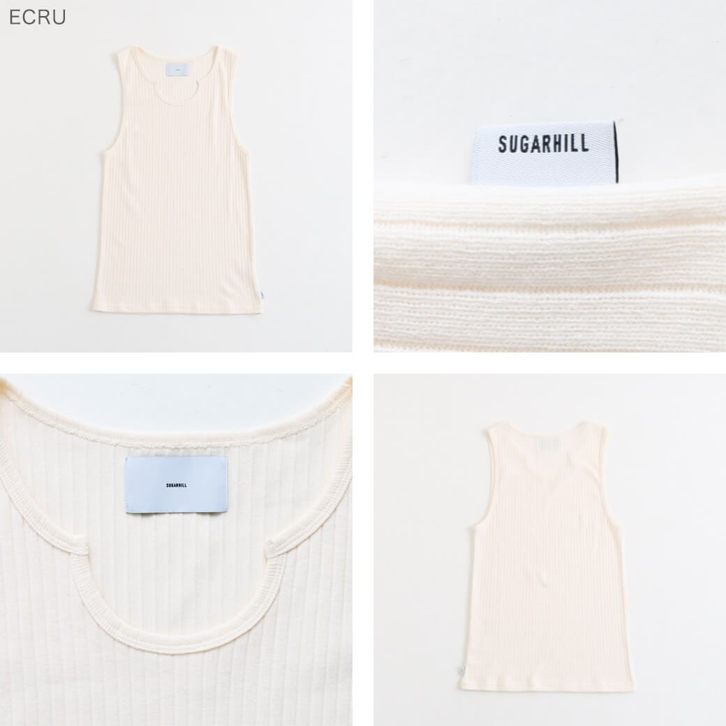 SUGARHILL シュガーヒル リブ タンクトップ｜BORN FREE ONLINE SHOP