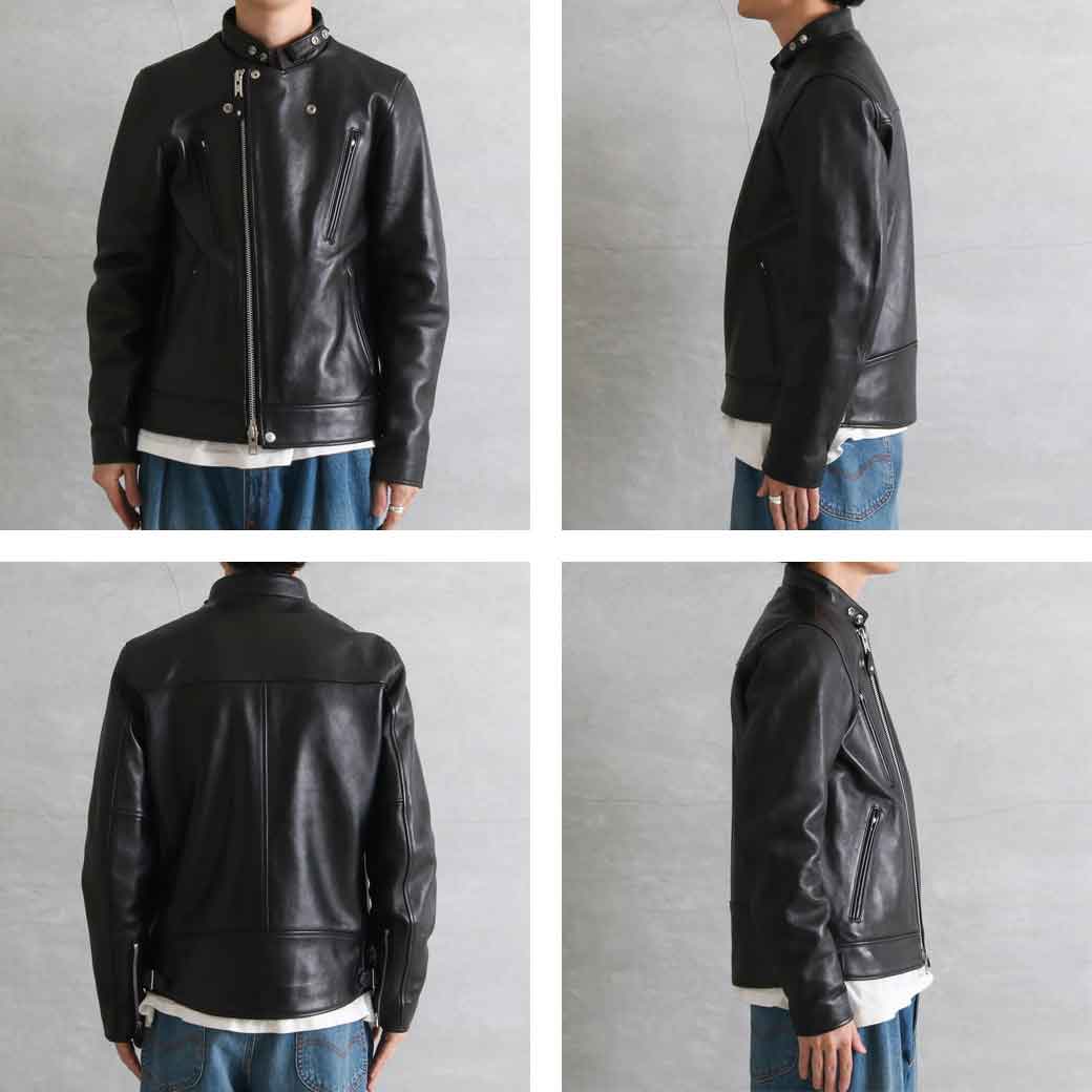 Schott ショット ダブル ブレスト ライダースジャケット｜BORN FREE