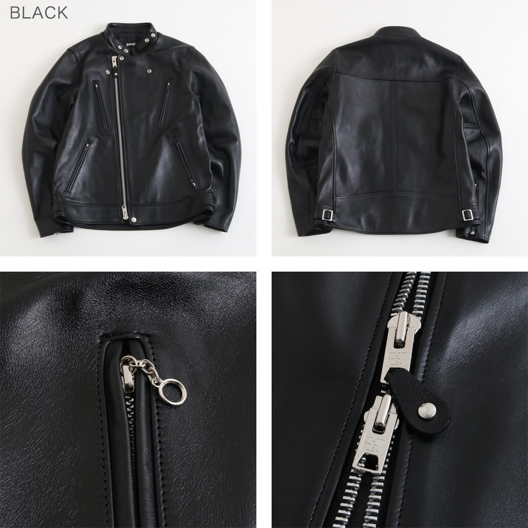 Schott ショット ダブル ブレスト ライダースジャケット｜BORN FREE