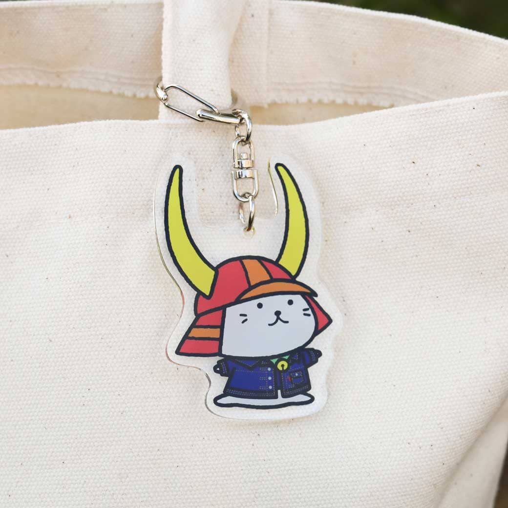 BORN FREE×ひこにゃん Gジャンひこにゃんキーホルダー｜BORN FREE