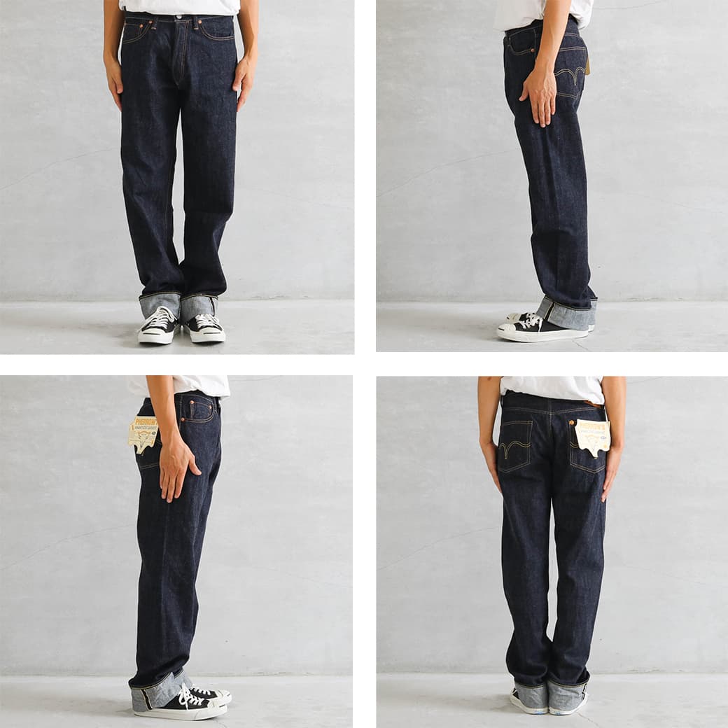 Pherrow's フェローズ ストレッチウォッシュストレートジーンズ｜BORN