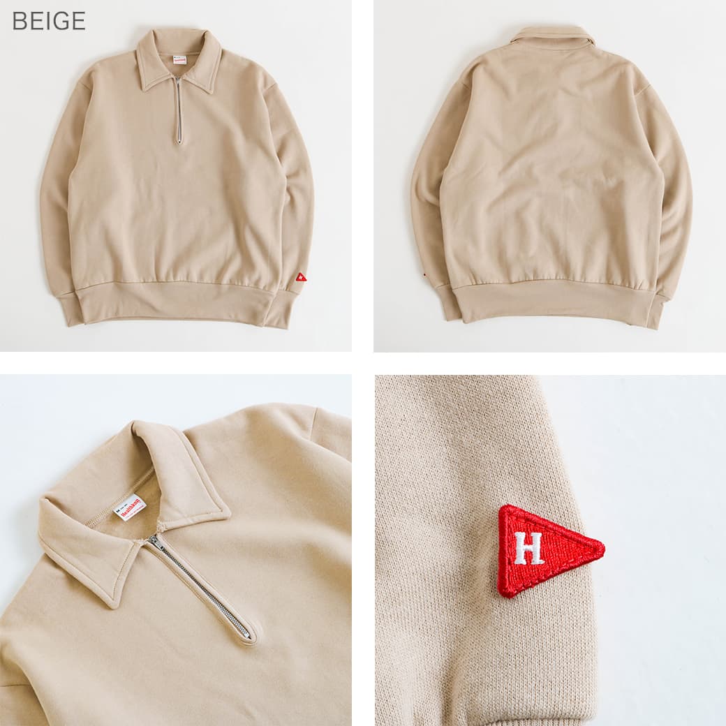 HEALTHKNIT ヘルスニット ハーフジップ｜BORN FREE ONLINE SHOP