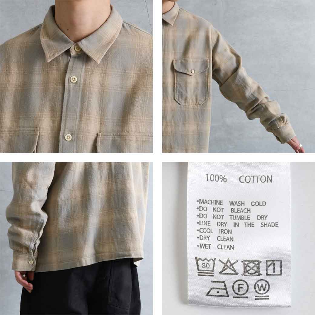 ペンドルトンPendleton ネルシャツ S　裏ボア　美品　男女兼用CPO PENDLETON（ペンドルトン） CPOシャツ ビエラ / メンズ ネルシャツ