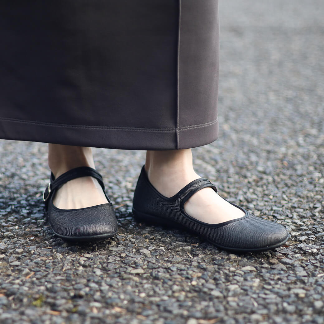 Alberola アルベローラ ストラップ バレエシューズ