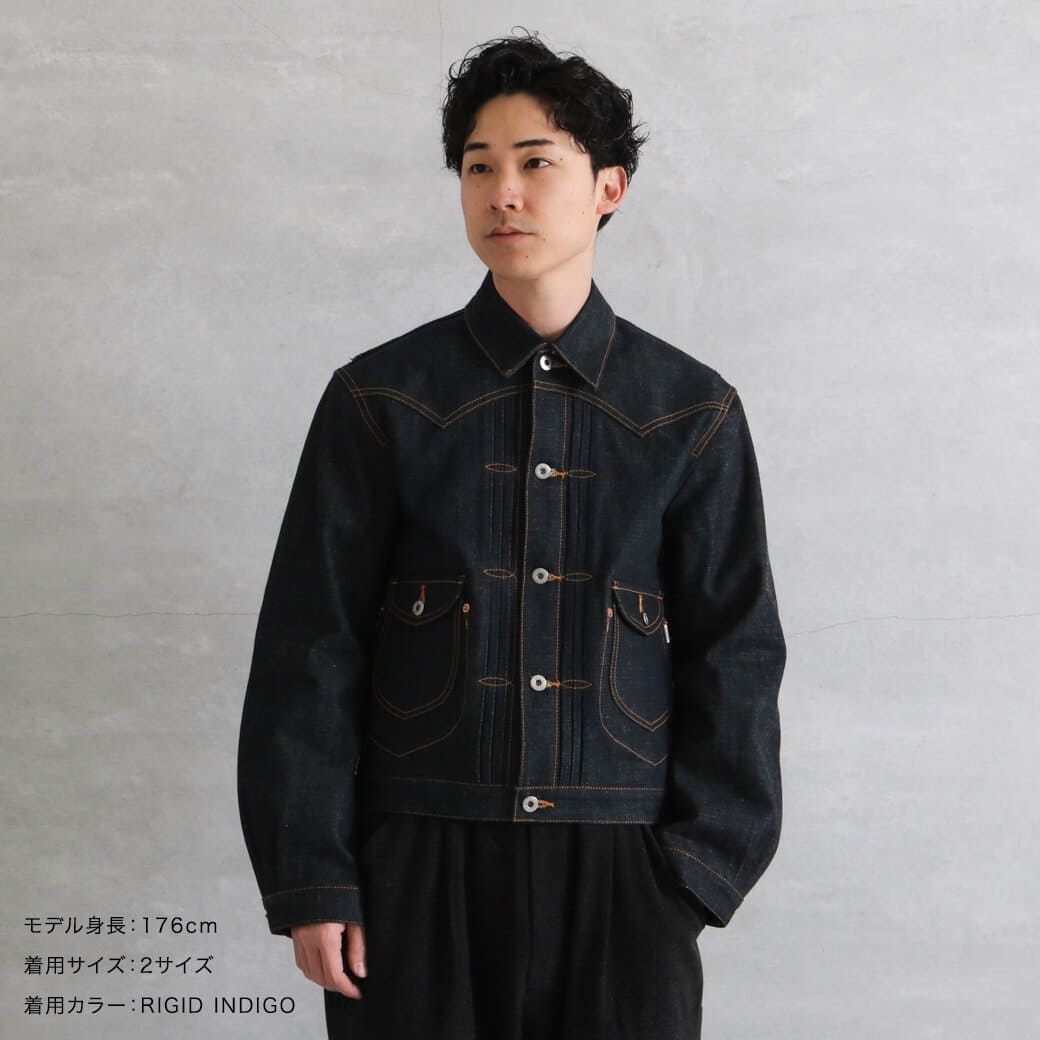 【BOSSY hill】デニムジャケット  コート SUGARHILL シュガーヒル クラシックデニムジャケット｜BORN FREE