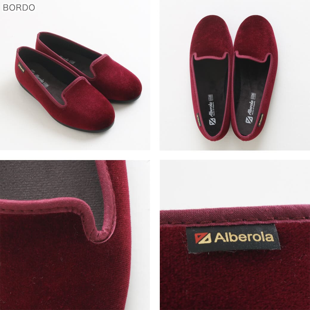 【メルペコ】ALBEROLA アルベローラ ベロア フラットモックシューズ 楽天市場】ALBEROLA アルベローラ aranciato別注 ベロア