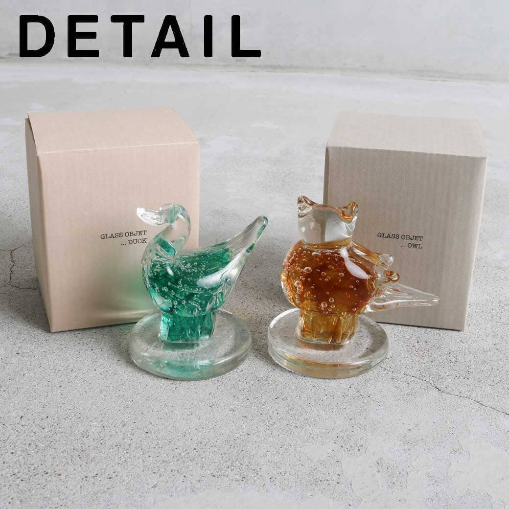 HERE by DETAIL ヒア バイ ディテール ガラス オブジェ｜BORN FREE