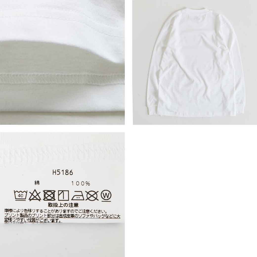 Hanes ヘインズ ビーフィーロングスリーブTシャツ｜BORN FREE ONLINE SHOP