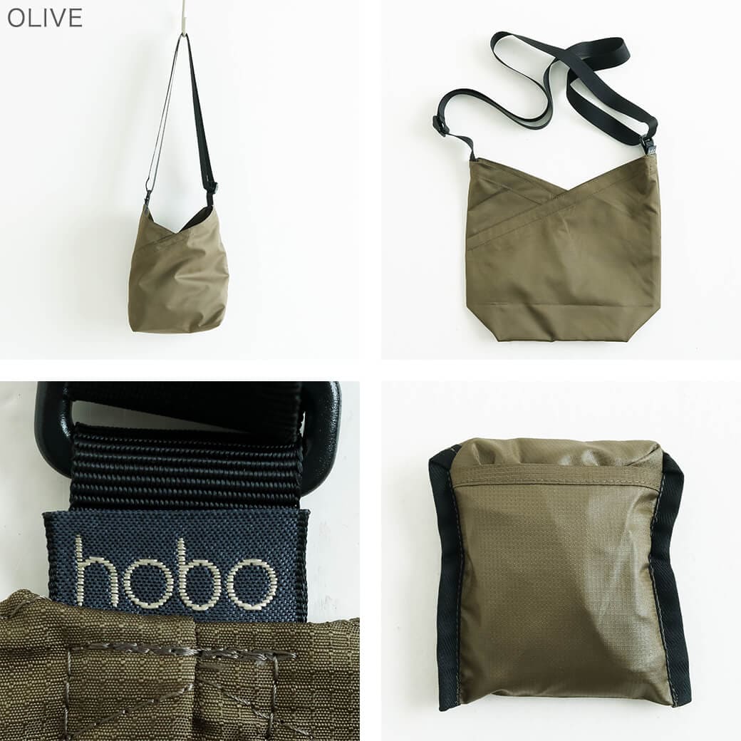 hobo ホーボー パッカブル アズマ ショルダーバックS ポリリップス