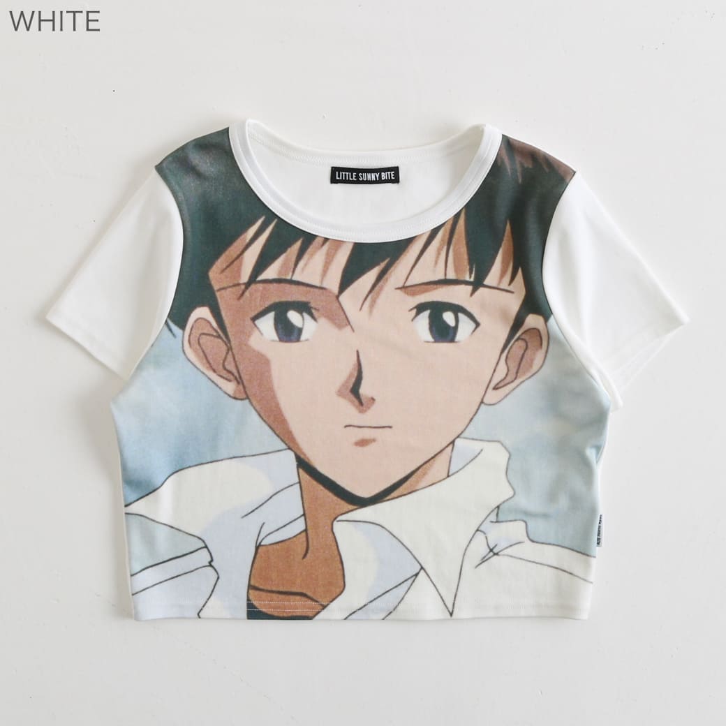 little sunny エヴァンゲリオン tシャツ little sunny bite (リトルサニーバイト)evangelion × little