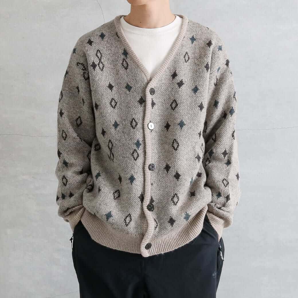 modem design モデムデザイン モヘアニットカーディガン