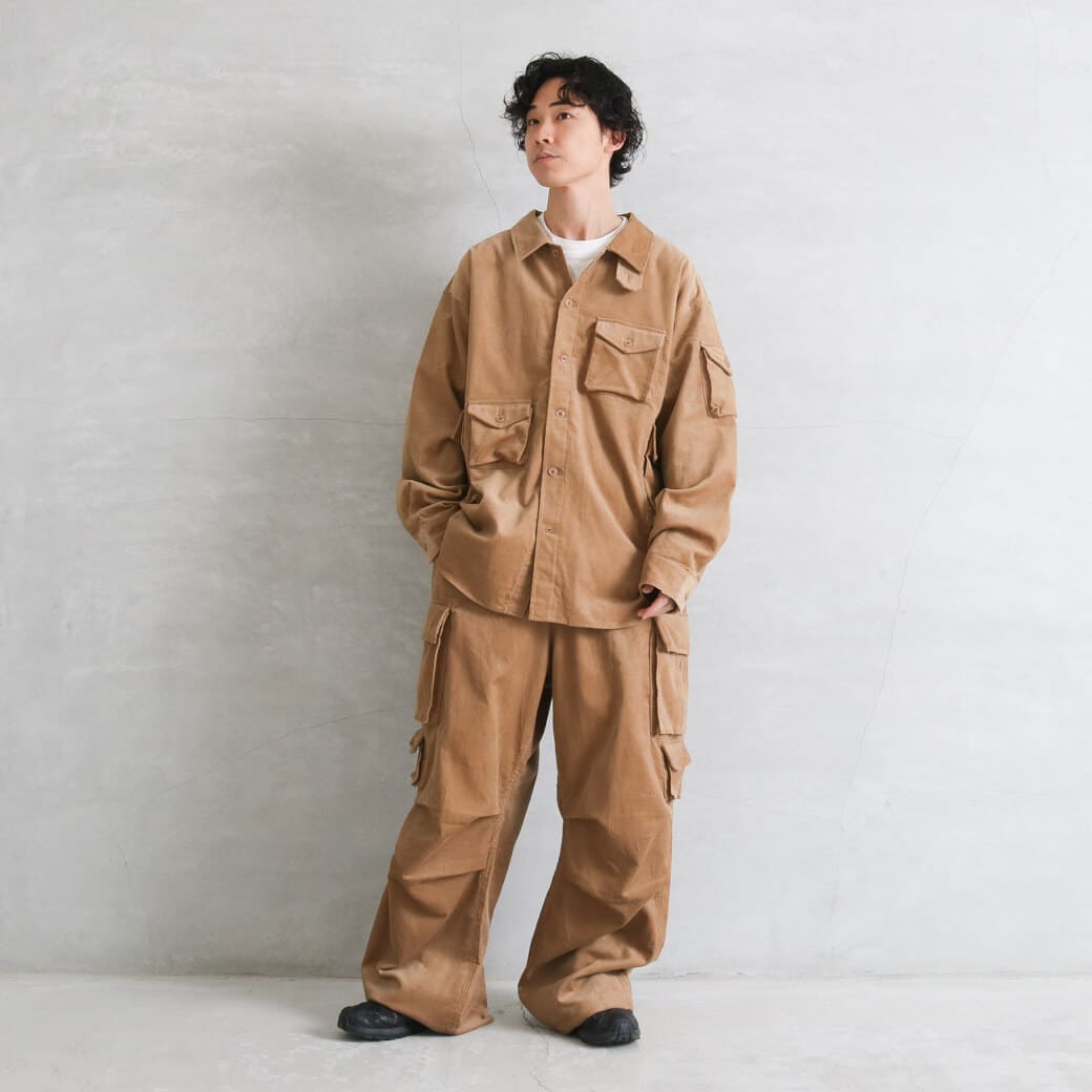 MODMNT モドメント ミル カーゴ コーデュロイパンツ MODMNT モドメント ミル カーゴ コーデュロイパンツ｜BORN FREE ONLINE